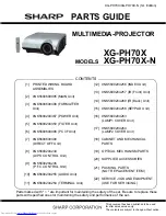 Предварительный просмотр 163 страницы Sharp XG-PH70X - XGA DLP Projector Service Manual