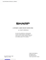 Предварительный просмотр 208 страницы Sharp XG-PH70X - XGA DLP Projector Service Manual