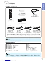 Предварительный просмотр 15 страницы Sharp XG-SV100W Operation Manual