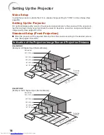 Предварительный просмотр 22 страницы Sharp XG-SV100W Operation Manual