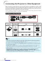 Предварительный просмотр 26 страницы Sharp XG-SV100W Operation Manual