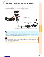 Предварительный просмотр 29 страницы Sharp XG-SV100W Operation Manual