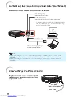 Предварительный просмотр 30 страницы Sharp XG-SV100W Operation Manual