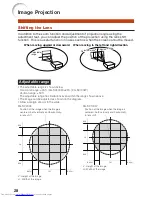 Предварительный просмотр 32 страницы Sharp XG-SV100W Operation Manual