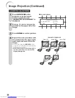 Предварительный просмотр 36 страницы Sharp XG-SV100W Operation Manual