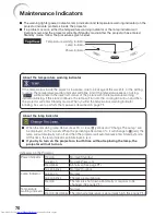 Предварительный просмотр 74 страницы Sharp XG-SV100W Operation Manual