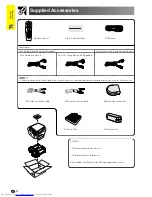 Предварительный просмотр 16 страницы Sharp XG-V10WE Operation Manual