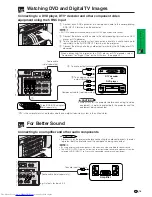 Предварительный просмотр 21 страницы Sharp XG-V10WE Operation Manual