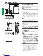 Предварительный просмотр 22 страницы Sharp XG-V10WE Operation Manual