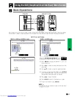 Предварительный просмотр 43 страницы Sharp XG-V10WE Operation Manual