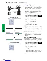 Предварительный просмотр 52 страницы Sharp XG-V10WE Operation Manual