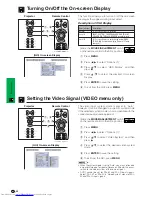 Предварительный просмотр 56 страницы Sharp XG-V10WE Operation Manual