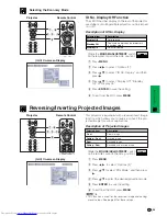 Предварительный просмотр 59 страницы Sharp XG-V10WE Operation Manual