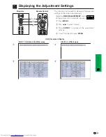 Предварительный просмотр 61 страницы Sharp XG-V10WE Operation Manual