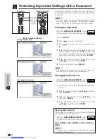 Предварительный просмотр 64 страницы Sharp XG-V10WE Operation Manual