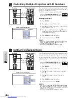 Предварительный просмотр 66 страницы Sharp XG-V10WE Operation Manual