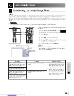 Предварительный просмотр 73 страницы Sharp XG-V10WE Operation Manual