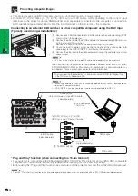 Предварительный просмотр 18 страницы Sharp XG-V10XE Operation Manual