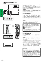 Предварительный просмотр 22 страницы Sharp XG-V10XE Operation Manual