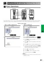 Предварительный просмотр 43 страницы Sharp XG-V10XE Operation Manual