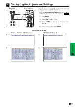 Предварительный просмотр 61 страницы Sharp XG-V10XE Operation Manual