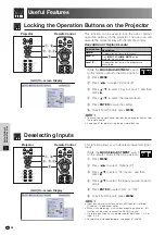 Предварительный просмотр 62 страницы Sharp XG-V10XE Operation Manual