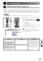 Предварительный просмотр 73 страницы Sharp XG-V10XE Operation Manual