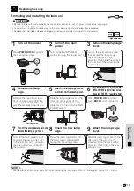 Предварительный просмотр 75 страницы Sharp XG-V10XE Operation Manual