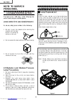 Предварительный просмотр 4 страницы Sharp XG-V10XE Service Manual