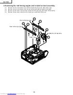 Предварительный просмотр 16 страницы Sharp XG-V10XE Service Manual