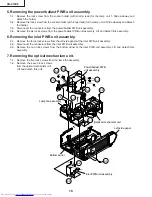 Предварительный просмотр 18 страницы Sharp XG-V10XE Service Manual