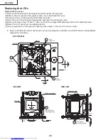 Предварительный просмотр 24 страницы Sharp XG-V10XE Service Manual