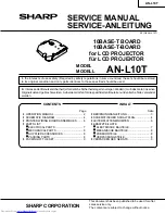 Предварительный просмотр 152 страницы Sharp XG-V10XE Service Manual