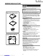 Предварительный просмотр 154 страницы Sharp XG-V10XE Service Manual