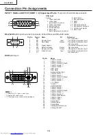 Предварительный просмотр 14 страницы Sharp XG-V10XU - Conference Series XGA LCD Projector Service Manual