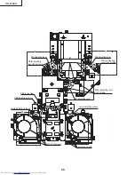 Предварительный просмотр 28 страницы Sharp XG-V10XU - Conference Series XGA LCD Projector Service Manual