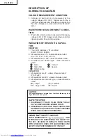 Предварительный просмотр 68 страницы Sharp XG-V10XU - Conference Series XGA LCD Projector Service Manual