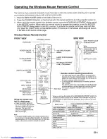 Preview for 7 page of Sharp XG-XV1E Operation Manual