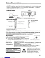 Preview for 9 page of Sharp XG-XV1E Operation Manual