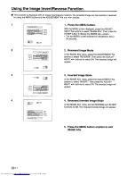 Preview for 12 page of Sharp XG-XV1E Operation Manual