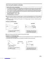 Preview for 13 page of Sharp XG-XV1E Operation Manual