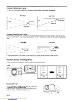 Preview for 14 page of Sharp XG-XV1E Operation Manual