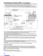 Preview for 16 page of Sharp XG-XV1E Operation Manual