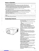 Preview for 7 page of Sharp XG-XV2E Operation Manual