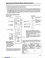 Preview for 9 page of Sharp XG-XV2E Operation Manual