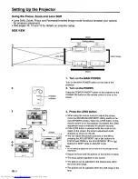 Предварительный просмотр 12 страницы Sharp XG-XV2E Operation Manual