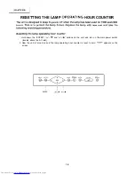 Preview for 14 page of Sharp XG-XVI E/A Service Manual