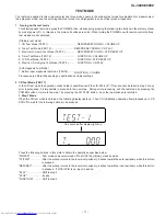 Preview for 11 page of Sharp XL-3000 Service Manual