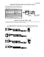 Предварительный просмотр 3 страницы Sharp XL-30H Service Manual