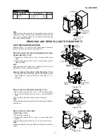 Предварительный просмотр 11 страницы Sharp XL-30H Service Manual